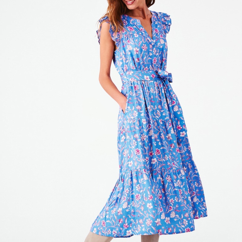 Roller Rabbit Delft Paulina Dress XXS nwt